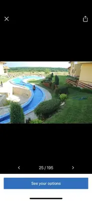 a screenshot of a picture of a swimming pool at EGGO APARTMENT - Oasis Beach Apartments Kamchia in Dolen Bliznak
