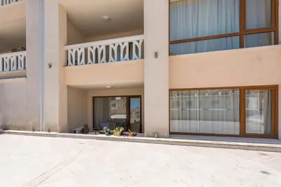 an external view of a building at Seaside Apartment in Varna City