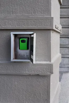 a green screen on the side of a building at Seaside Estate - Cozy and Romantic - Public Parking Nearby in Varna City