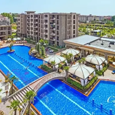 Cascadas pool view luxury apartment Sunny beach