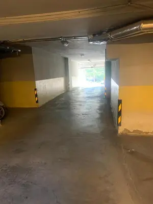 an empty parking lot in a parking garage at Asinela Home с гараж in Burgas City