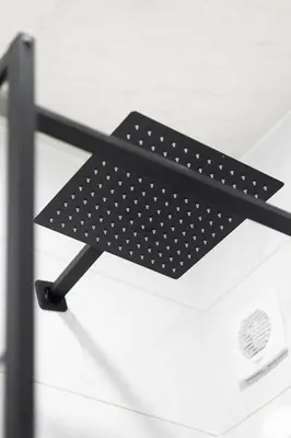 a black metal object with white polka dots on it at Green Dream Apart in Varna City