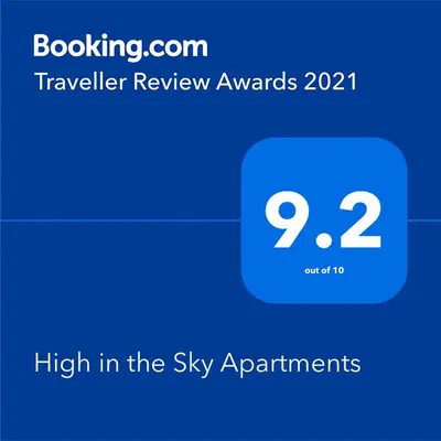 a screenshot of a text box with the sky appointment at High in the Sky Apartments in Sozopol