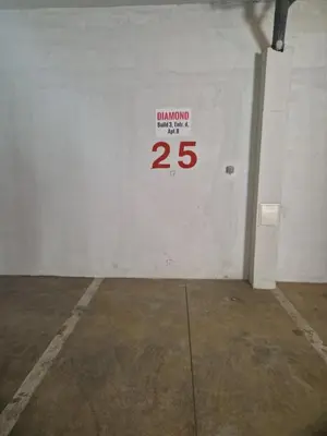 a white room with a sign on the wall at Diamond beach apartment in Sveti Vlas