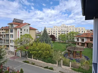 a view of a city with buildings at РАВДА Лазур Аурелия in Ravda