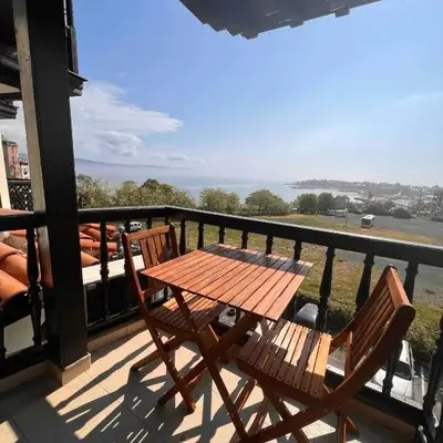 Windmill Nessebar studio with sea view