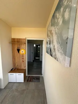 a hallway of a home with at Морски Бриз in Lozenets