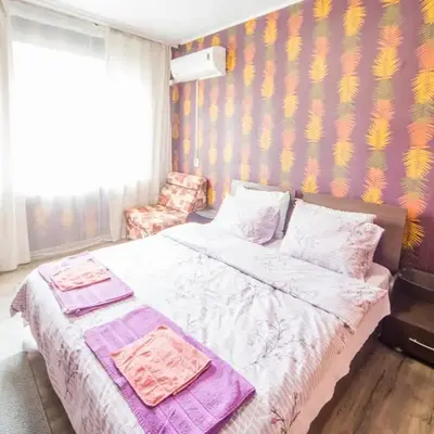 Large 2 bedrooms Flat - TOP Center - in front of the Beach