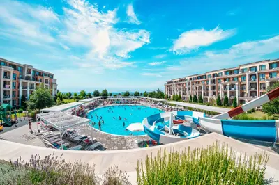 an image of a pool at a resort at Premier Fort Sands Resort - Full Board in Sunny Beach