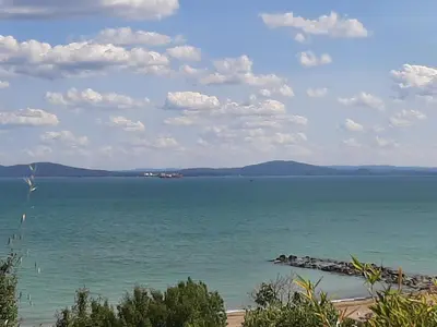 a view of the ocean from a beach at Atlantis 8016 in Burgas City