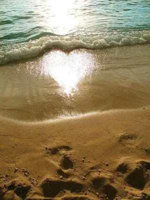 a beach with footprints in the sand and the ocean at Cathedral Apartment Varna in Varna City