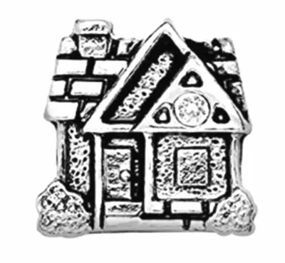 a black and white drawing of a gingerbread house at Silver House in Varna City