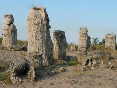 a group of ruins in a field at Dreamcatcher's home by RV Apartments in Varna City