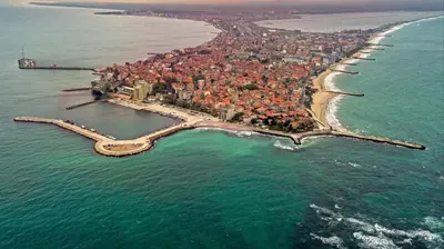 an island in the middle of the ocean at Marina Sands Bijou Boutique - excellent choice for travelers visiting Obzor 2-4p in Obzor