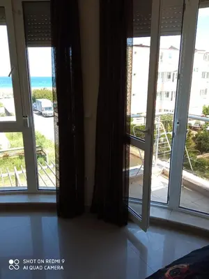 a room with a view of the ocean at Студио in Lozenets