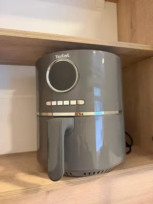 a toaster sitting on top of a shelf at Nõma studio in Varna City