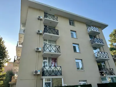 a building with balconies on the side of it at Gerber Residence 2 in Sunny Beach