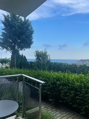 a view from the balcony of a house at Fortuna Cape-Byala SP apartments in Byala