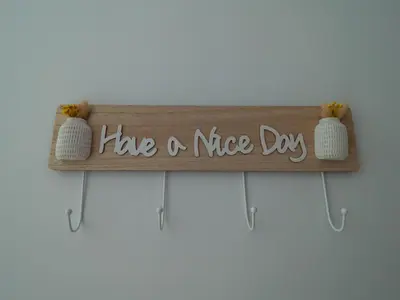 have a nice day wood sign at Buongiorno! Premium in Sveti Vlas